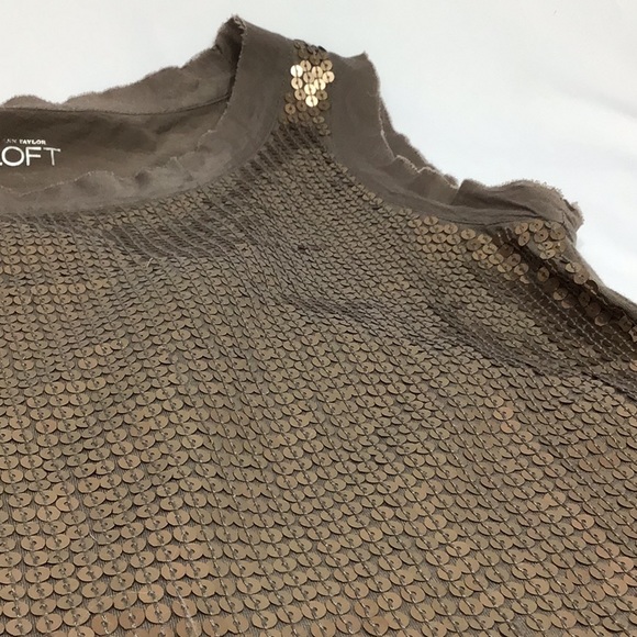 Loft Sequined Tank Top - Picture 4 of 4